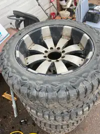22x12 rims & tires
