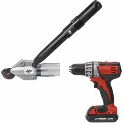 Outils pour la toiture, gouttières et revêtements. Mini plieuses capable de plier l'acier épaisseur...
