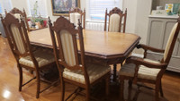 Dinning Table Set with 6 Chairs 