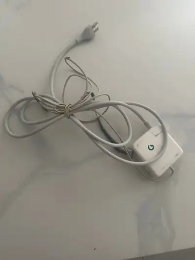 Selling used Apple MagSafe 2 Power Adapter for Macbook with 6 ft chord. From original computer, fair...