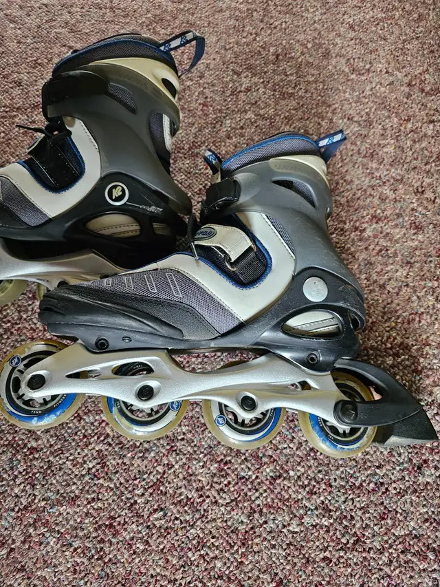 Inline Skates - Roller Blades.. Like NEW .. K2 Size 9 in Skates & Blades in Ottawa - Image 6