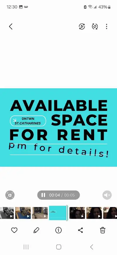 Yes! It's Available! 200 square feet/ground floor Looking for the perfect space to store your items?...