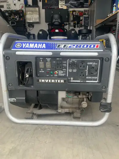 Starts and works great used for camping will run air conditioning if fridge and hot water tank are s...