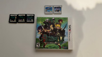 Etrian Odyssey I, II, III for DS, and II, IV, and V for 3DS