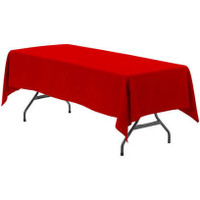 Red Tablecloths for Rent