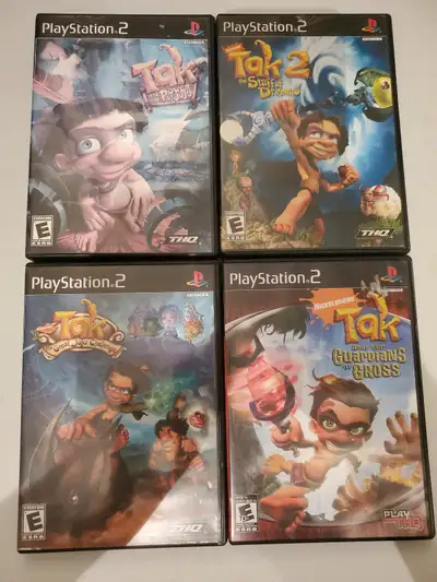 PS2 Tak Bundle 2 STAFF GUARDIANS GROSS POWER JUJU JUJU CHALLENGE, View more