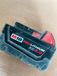 Milwaukee M18 5 amp battery great condition