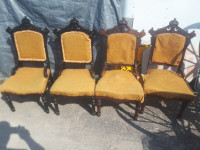 Vintage gothic style chairs