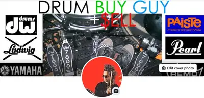 DRUMS, ACCESSORIES, CYMBALS, DRUMHEADS, HARDWARE,PEDALS +& PARTS, View more
