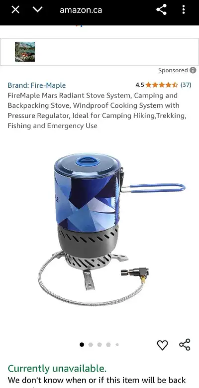 FireMaple Mars Stove, View more