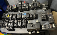 Assorted breakers 15 amp - 200 amp 