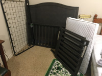 Crib, toddler bed, day bed