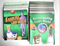 Abeka Grade 5 Science, Investigating God's World, and Health $60