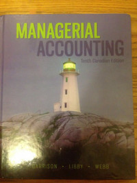 ADMS2510 - Managerial accounting, 10th Canadian edition