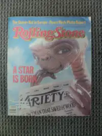 Vintage ET The Extra Terristrial Rolling Stone Magazine 1982