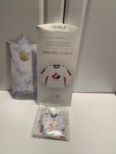 McDonalds 2006 Team Canada Mini Jersey - Jerome Iginla, View more