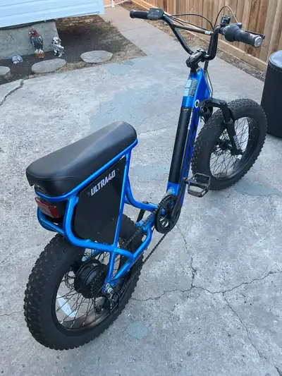 Hyper Ultra 40 Ebike with powerful 250 Watt Rear Hub Motor. Features 36 Volts Pedal Assist in three...