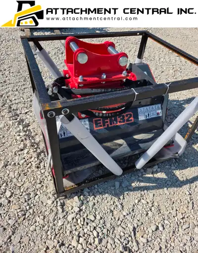 TMG 32" Excavator Mulcher Attachment, View more