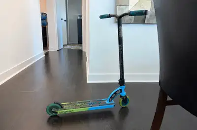 Stunt Scooter – $40 Selling a gently used stunt scooter in good condition. Great for riding, tricks,...