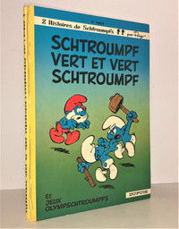 Schtroumpfs vert et vert schtroumpfs (1ère Éd. 1973) - Peyo