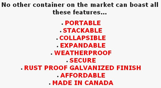 KWIK-STOR STORAGE CONTAINERS. AFFORDABLE, SECURE, BYLAW FRIENDLY in Outdoor Tools & Storage in Mississauga / Peel Region - Image 4