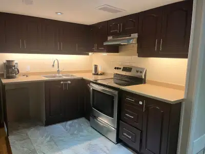 One room fully furnished in the basement for Rent immediately