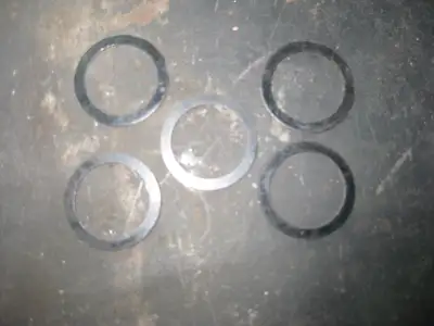 Kawasaki Motorcycle H&S Series Ignition Switch Washers x5 - $20.00 obo Excellent condition.