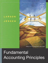 User Fundamental Accounting Principles, Vol 1, 12th CDN Edition