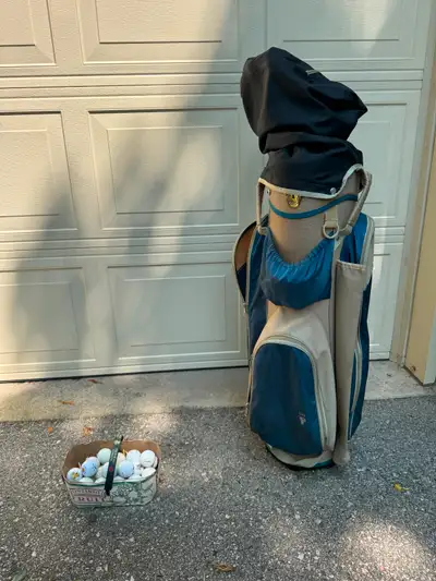 Ladies' Golf Set, includes bag, clubs, tees, and balls, View more