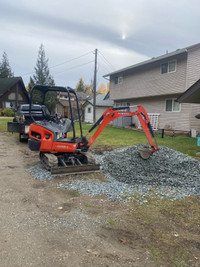Landscaping and  Mini Excavation Services