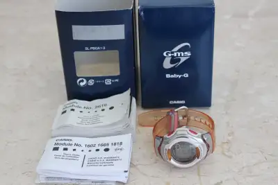 In excellent condition this Casio BGR-270 (model 2616) digital quartz watch is solar powered by char...