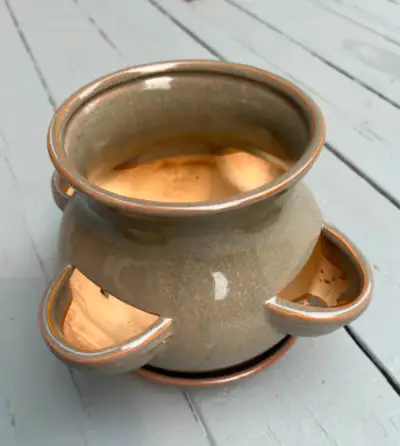 Glazed Ceramic Strawberry pot, View more