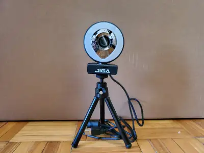 Fully adjustable HD WebCam with Mic 1080+, View more