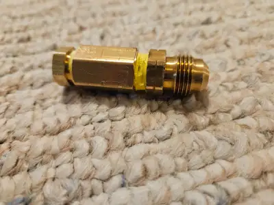Replace O&M Regulator Copper Fitting Easy to install Utilize standard bbq regulators