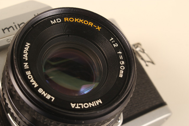 Minolta SRT 101 35mm SLR w/Rokkor-X 50mm F2 in Cameras & Camcorders in City of Toronto - Image 2