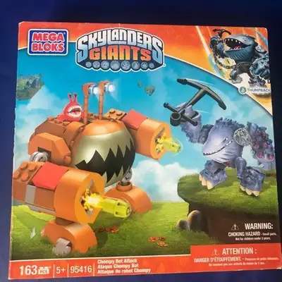 Mega Bloks Skylanders Chompy Bot Attack BNIB, View more