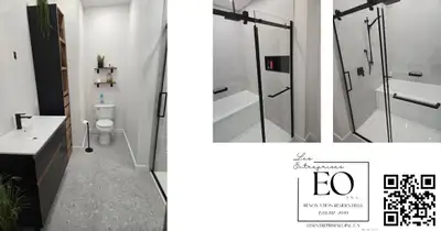 Rénovation salle de bain, céramique, View more