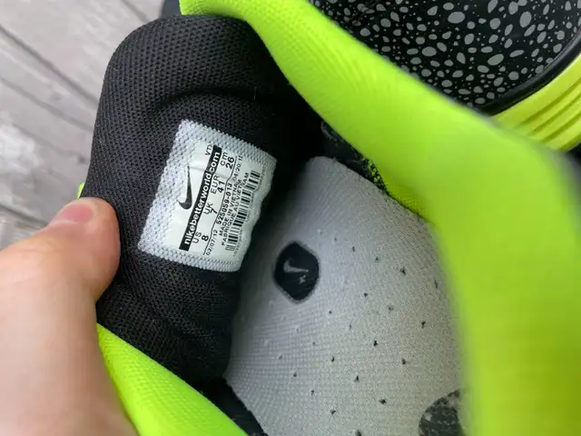 Nike Flyknit Lunar Wolf Grey 554887 Mens Size 8 Preowned - light in Men's Shoes in Richmond - Image 10