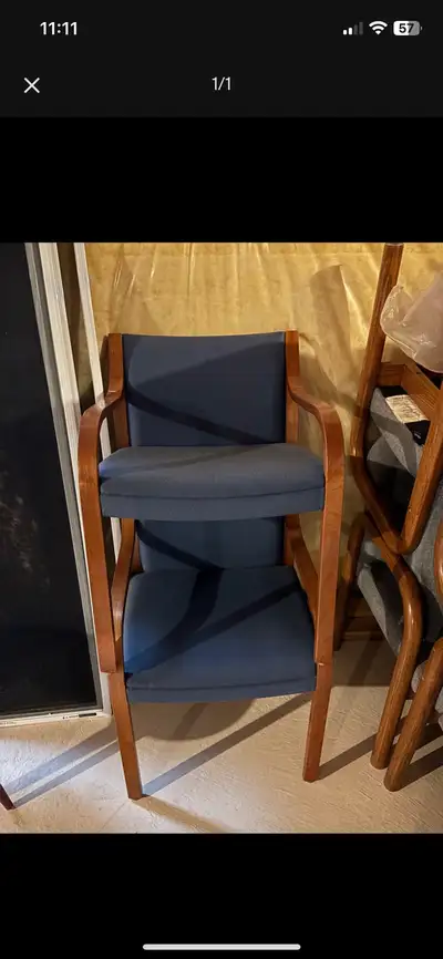 Blue Office Chair price for 2, View more