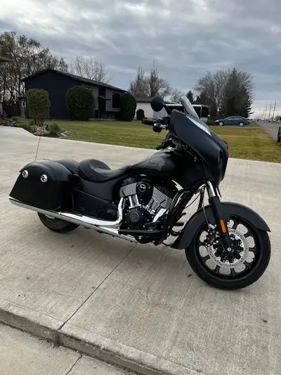 For sale: 2019 Indian Dark Horse Chieftain ($19,000). Purchased brand new and are in pristine condit...