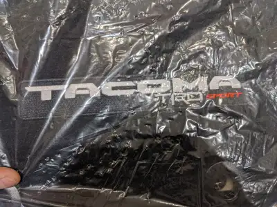 New toyota tacoma floor mats