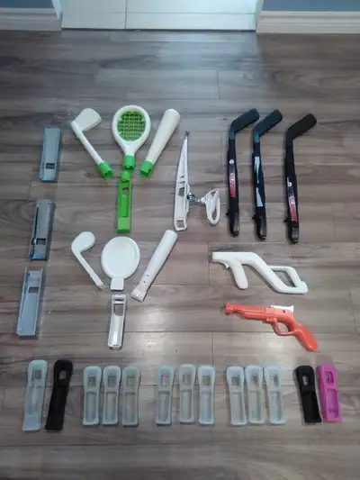 accessoires item jeu console Nintendo Wii accessories items game, Voir plus