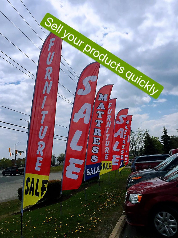 16 feet swooped flag for different business..... in Other in Markham / York Region - Image 4