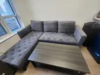 Comfortable L-Shape 3-Seater Couch - Perfect for Living Room
