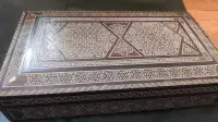 Middle Eastern Mosaic Khatam Jewelry Box