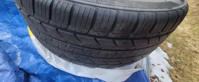 SPORTS 18 INCH  RIMS WITH MOUNTED    TIRES 225/45R18 in Tires & Rims in Mississauga / Peel Region - Image 3