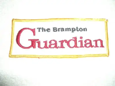 Brampton Guardian Embroidered Patch, View more