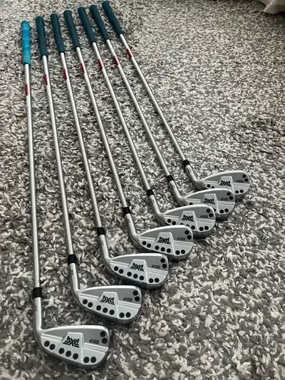 PXG 0311P GEN3 irons, RH, 5-PW,GW) shaft • Custom KBS C-Taper Lite 110g stiff shafts grips • Upgrade...