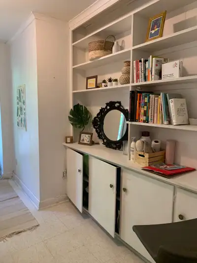 The space is a very spacious, bright apartment inside a lovely garden apt building a few blocks N of...