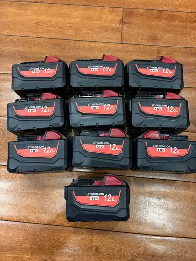 Milwaukee 18V 12.0Ah Battery, View more